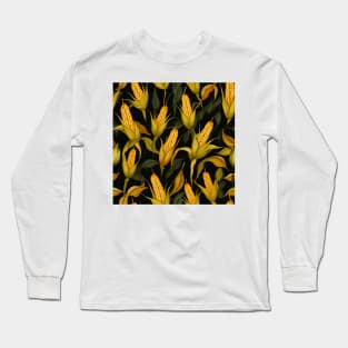 Autumn Harvest Pattern 3 Long Sleeve T-Shirt